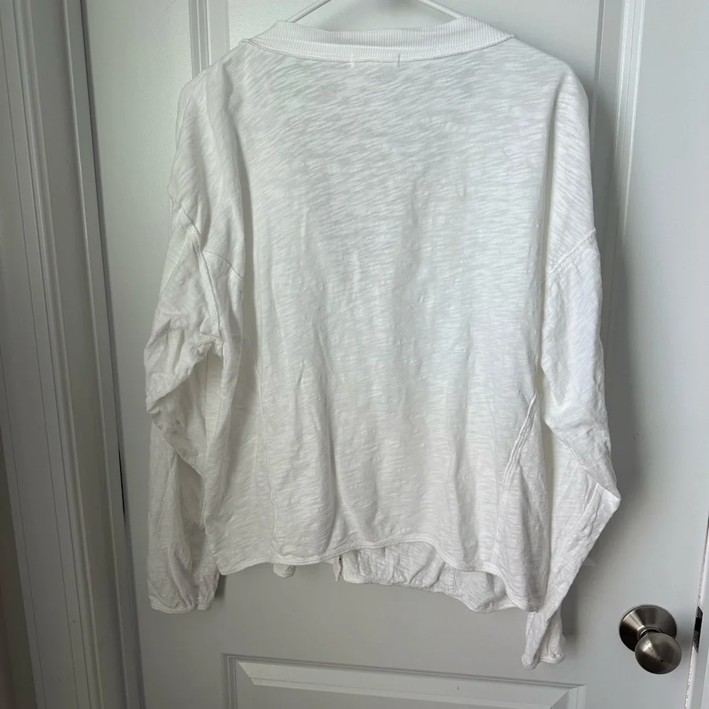 Mododoc Women's Cardigan Cotton Sweater - Picture 3 of 4